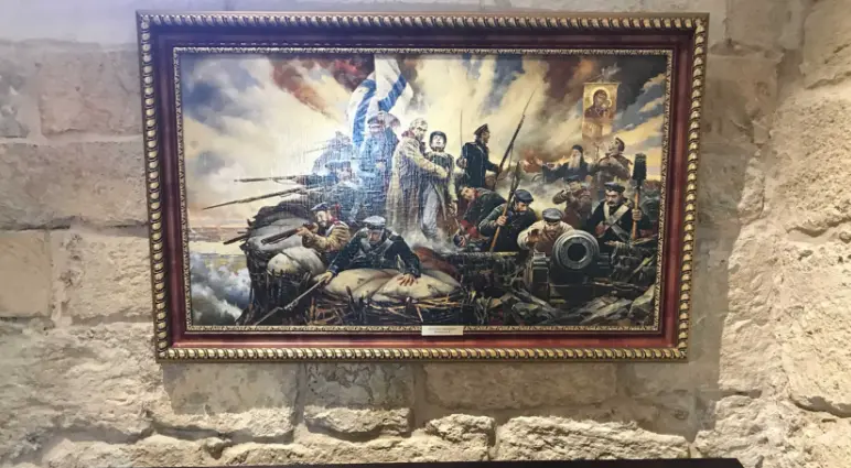 Константиновская батарея в Севастополе.