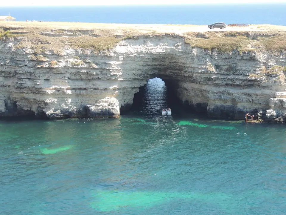 Тарханкут - самая западная точка Крыма, край невообразимой красоты