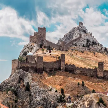 Генуэзская крепость - один день в средневековье