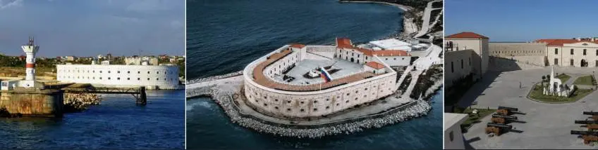 Константиновская батарея в Севастополе.