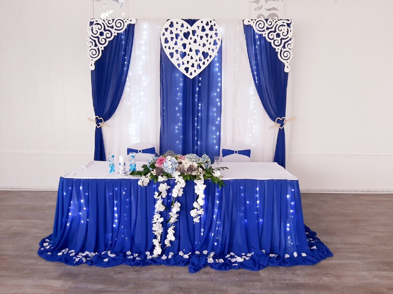 Подготовка свадебного декора