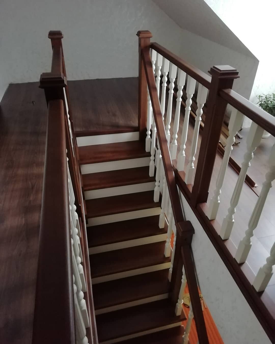 Облицовка лестничного полотна