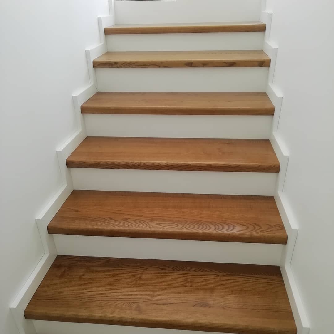 Облицовка лестничного полотна