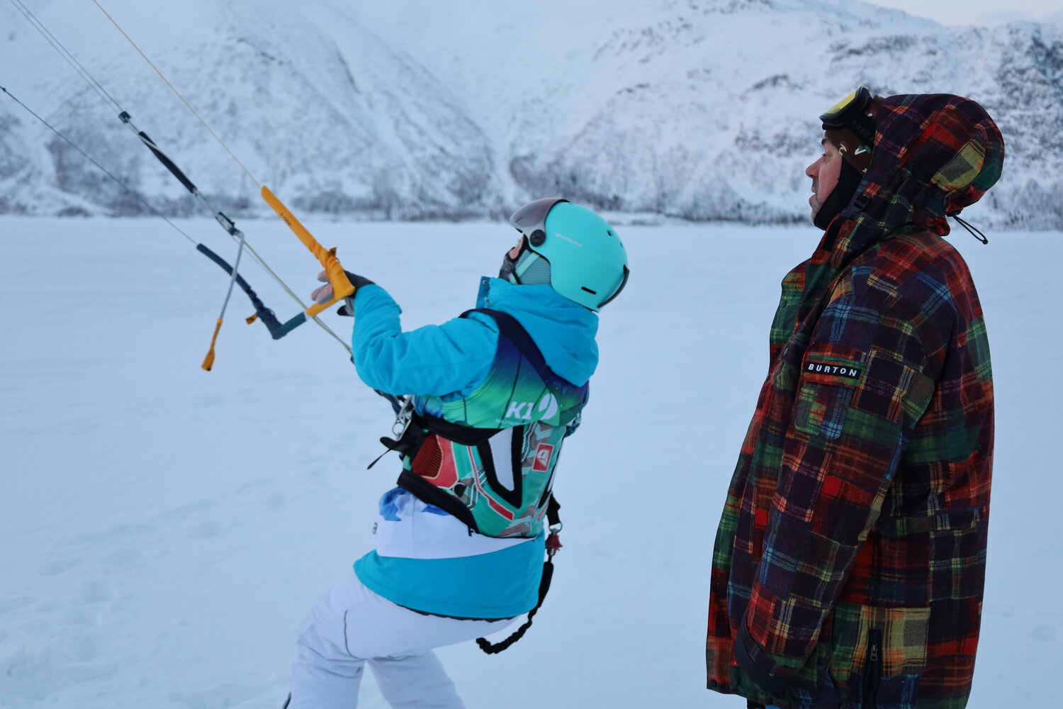 Обучение сноукайтингу