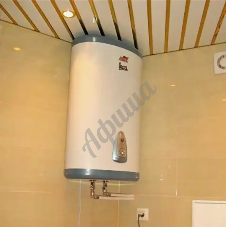 Установка водонагревателя