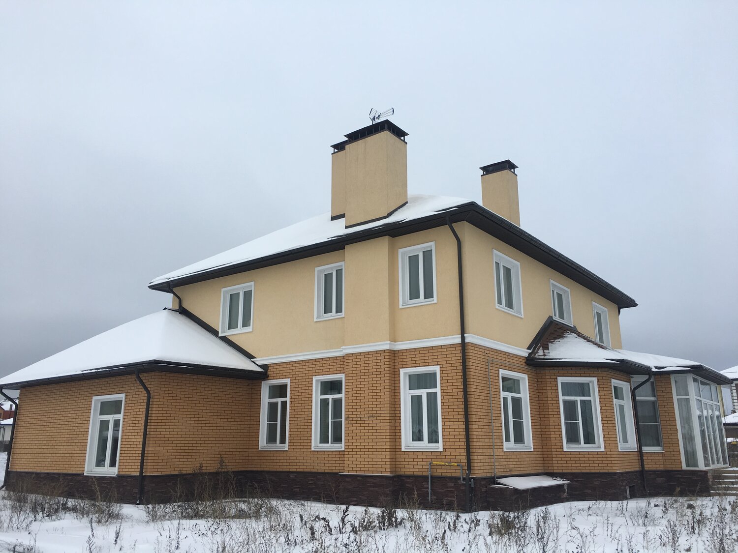 Строительство дома из кирпича