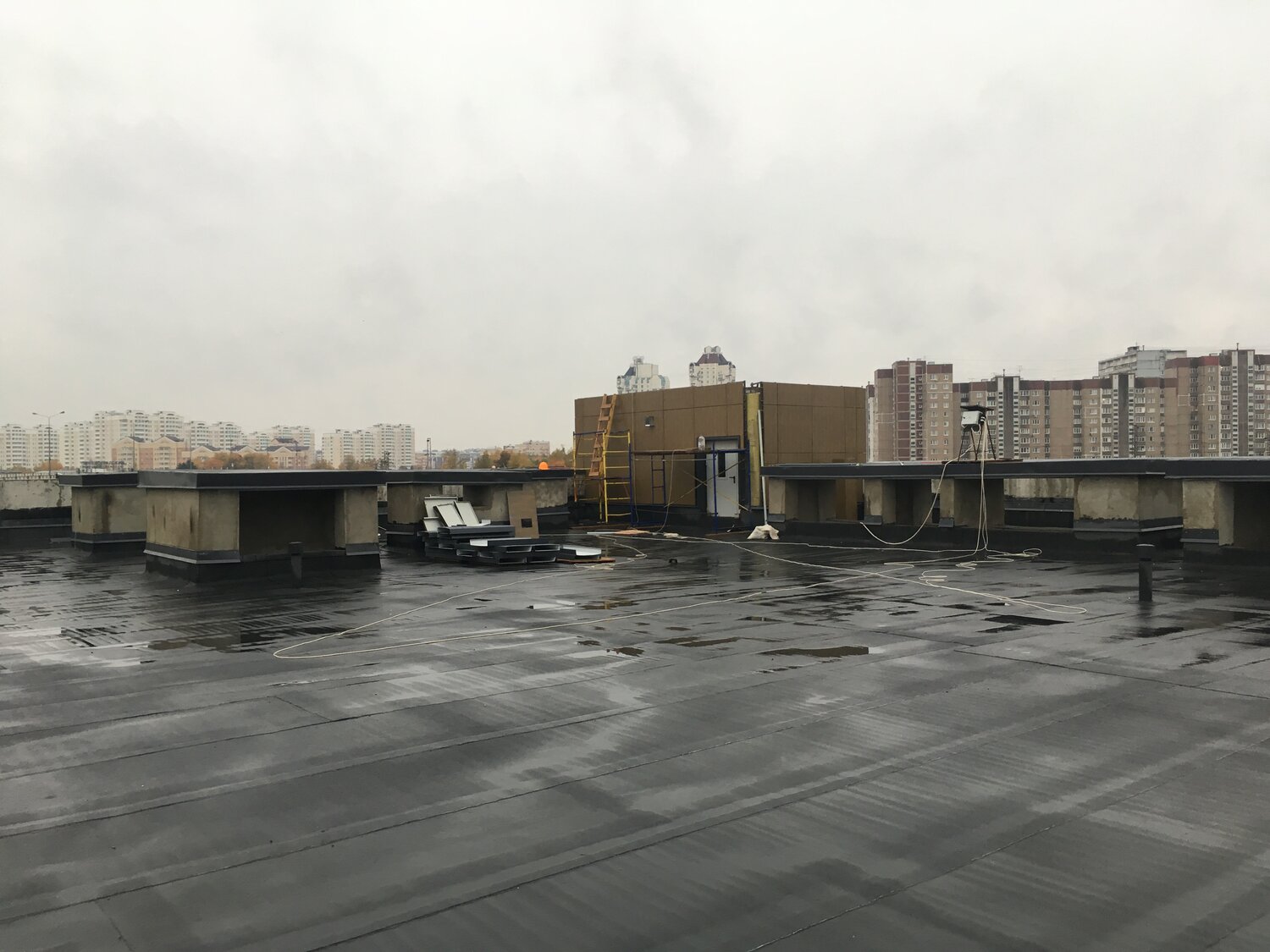 Монтаж кровли