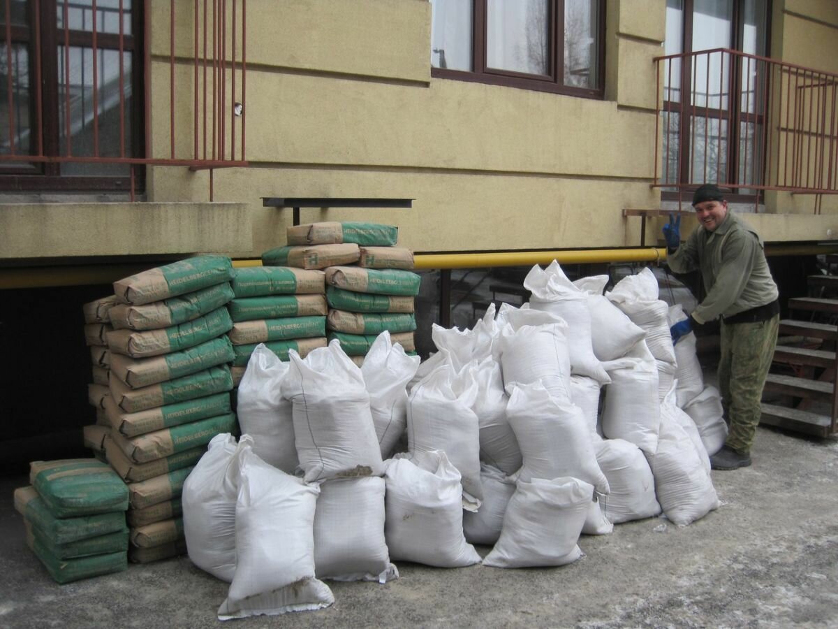 Поднять груз на этаж