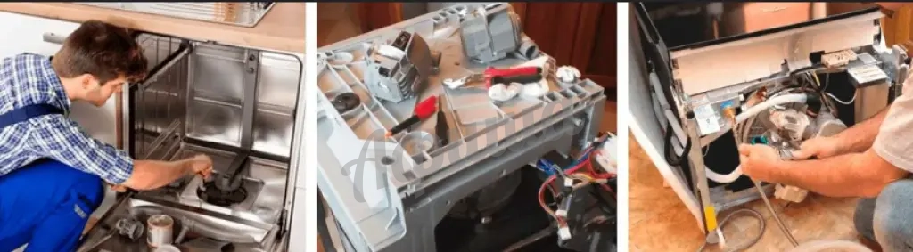 Ремонт не сливающей воду посудомоечной машины