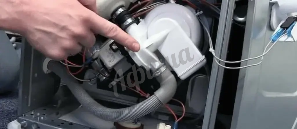 Ремонт рециркуляционного насоса посудомоечной машины