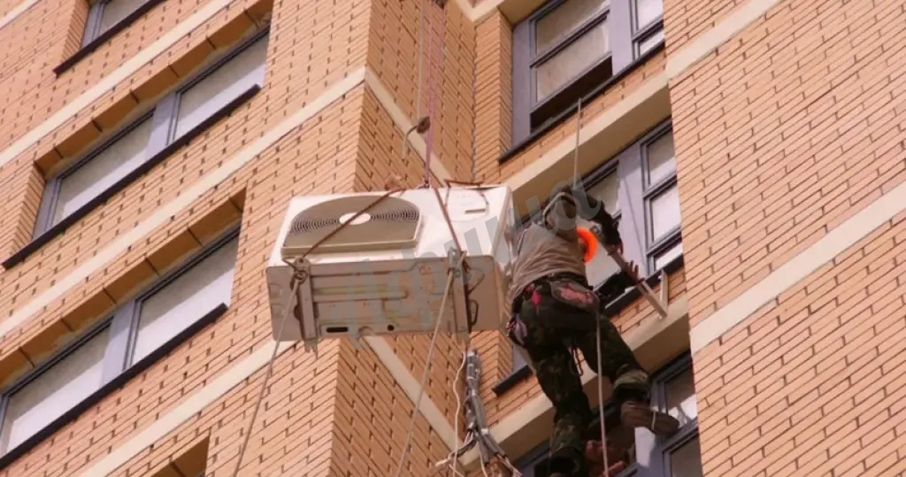 Демонтаж кондиционера