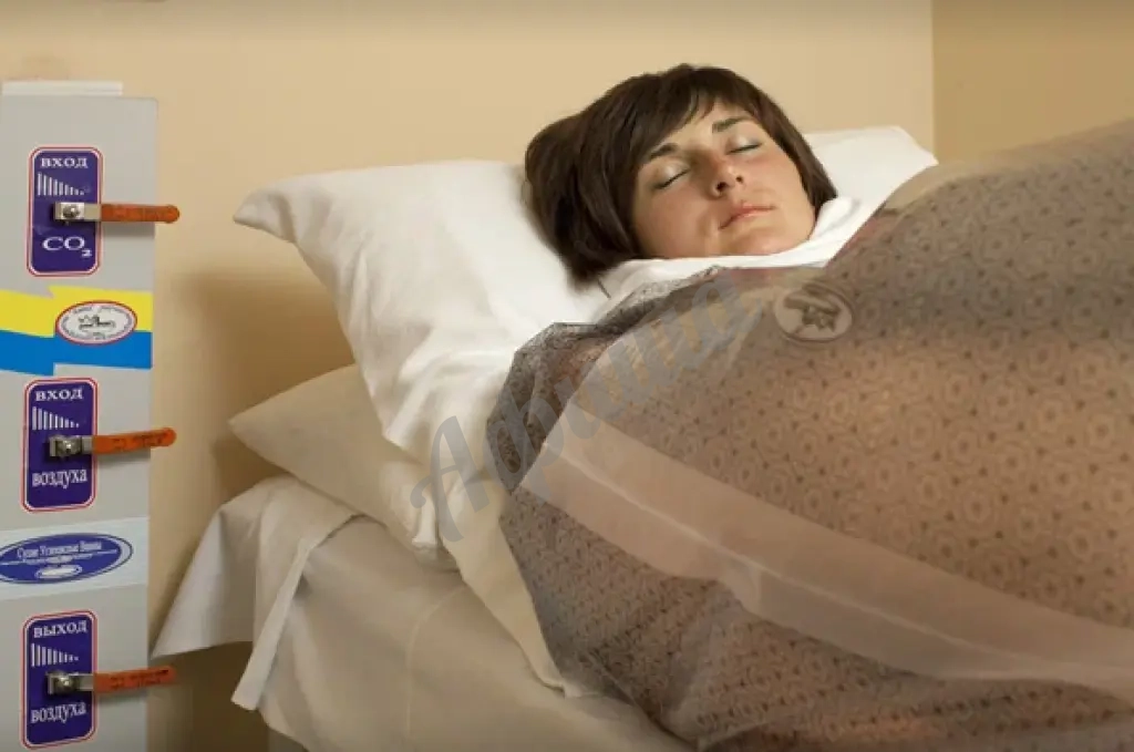 Сухие углекислые ванны