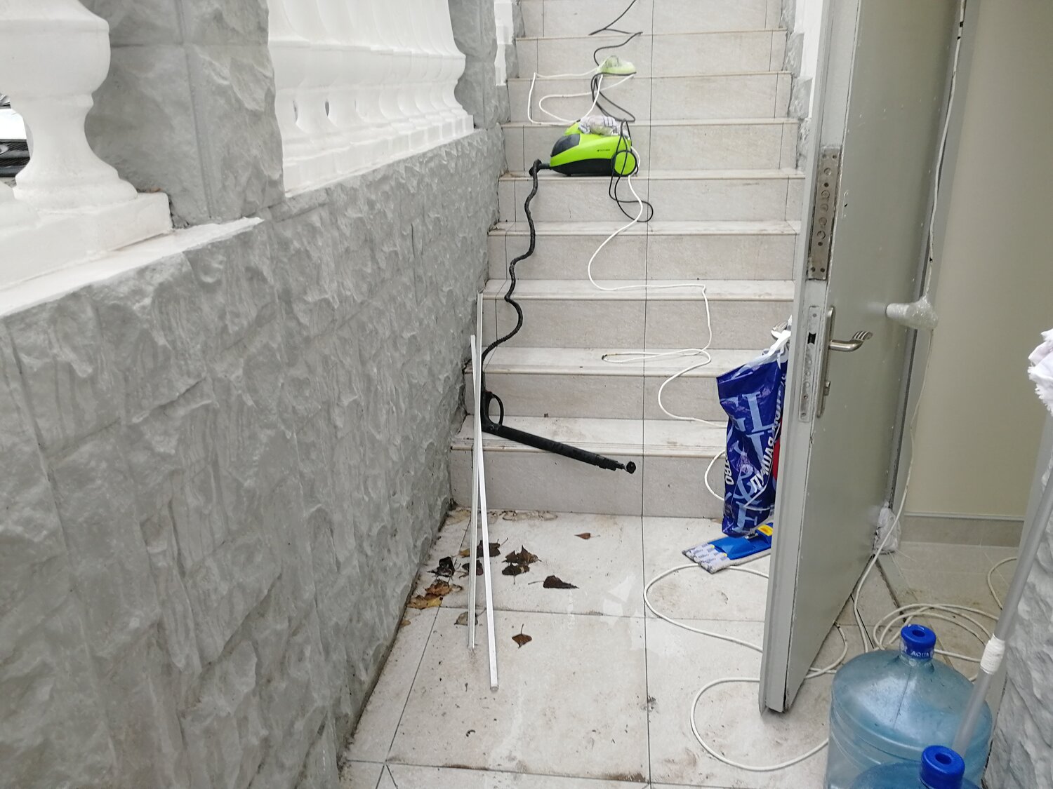 Уборка открытой территории