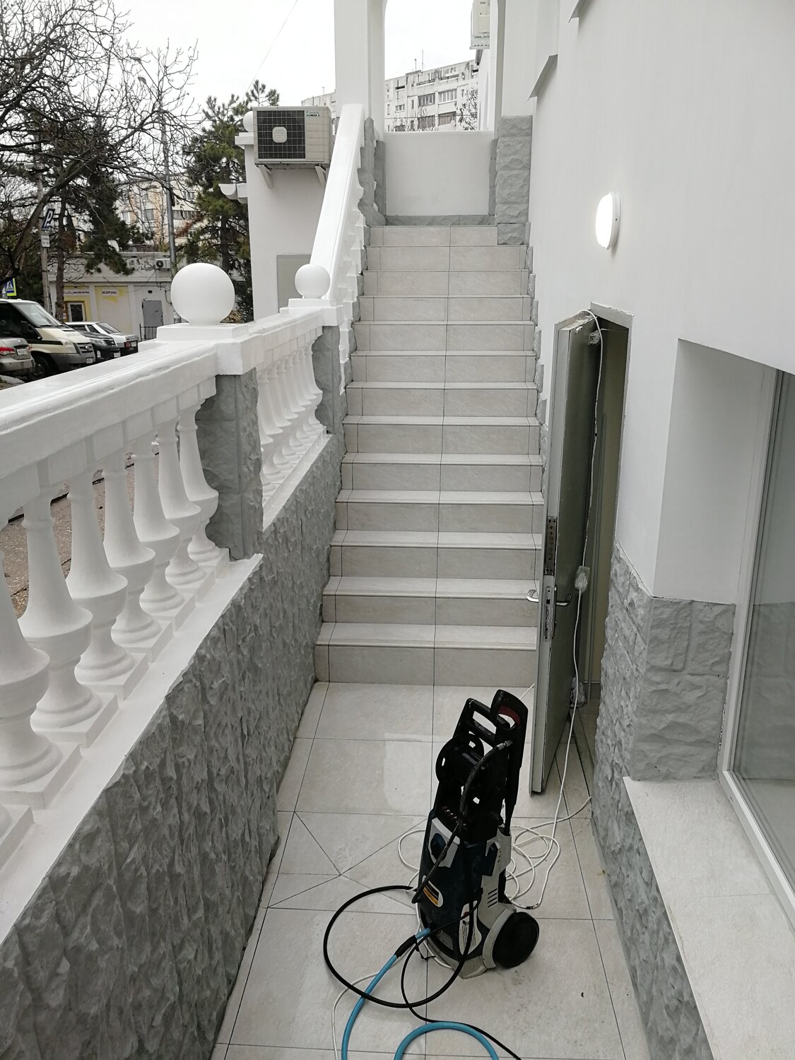 Уборка открытой территории