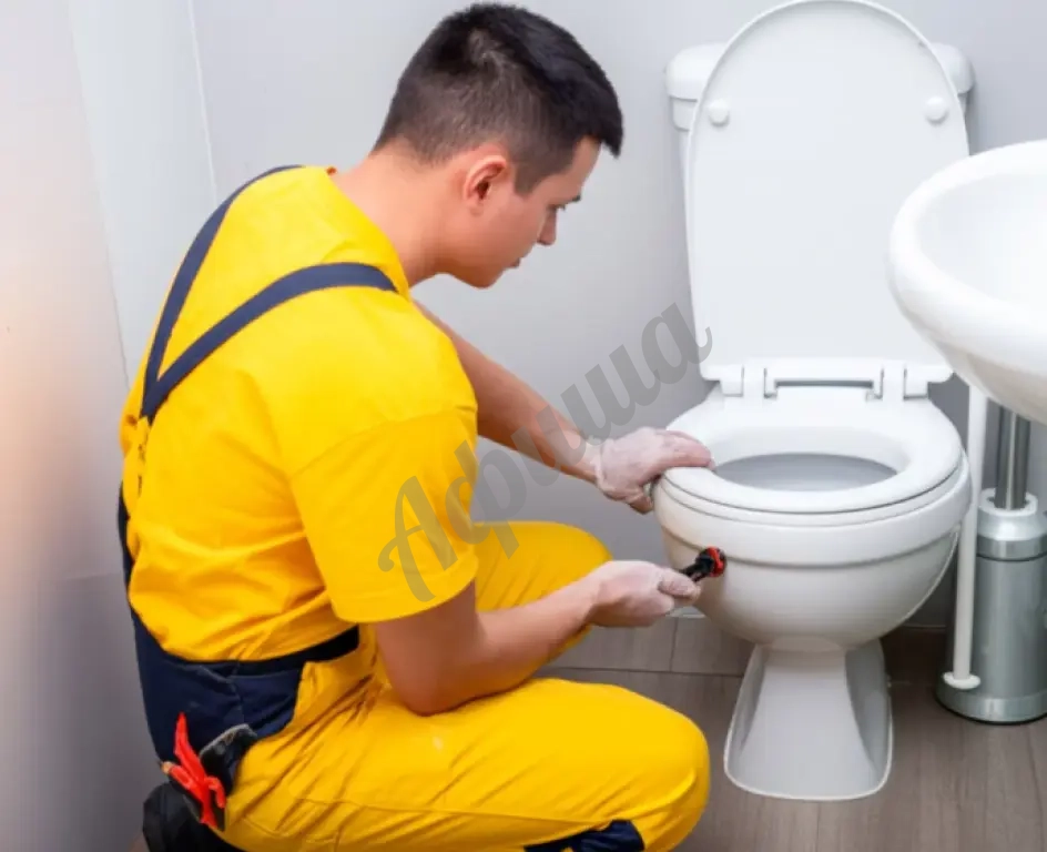 Монтаж унитаза
