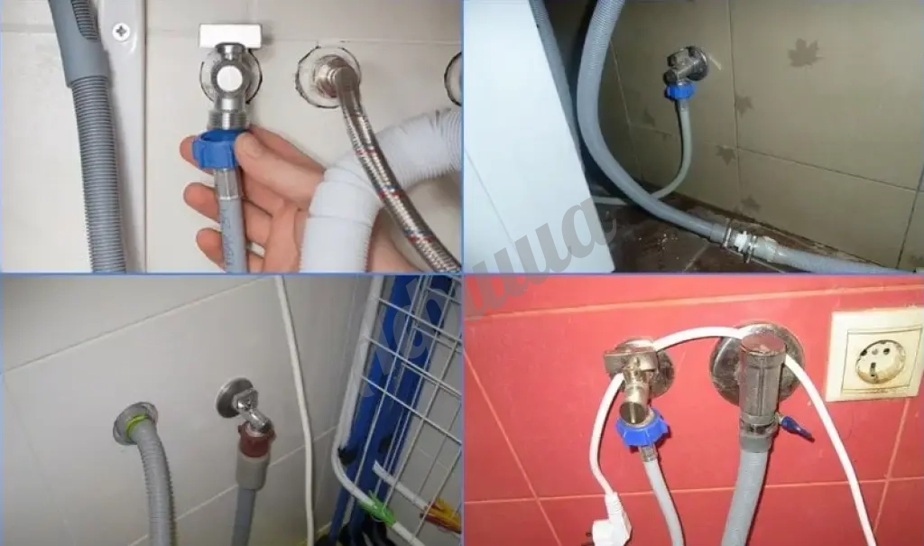 Установка и подключение стиральной машины