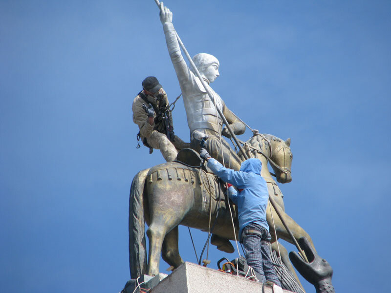 Высотные окрасочные работы