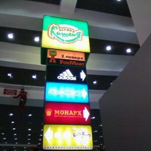 Установка наружной рекламы