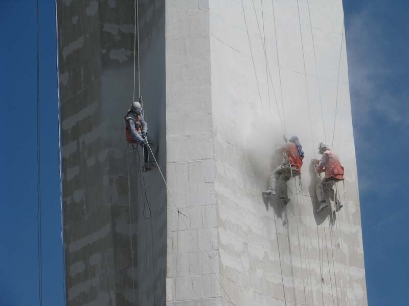 Высотные окрасочные работы