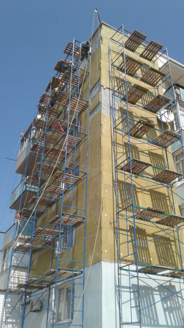 Утепление фасадов