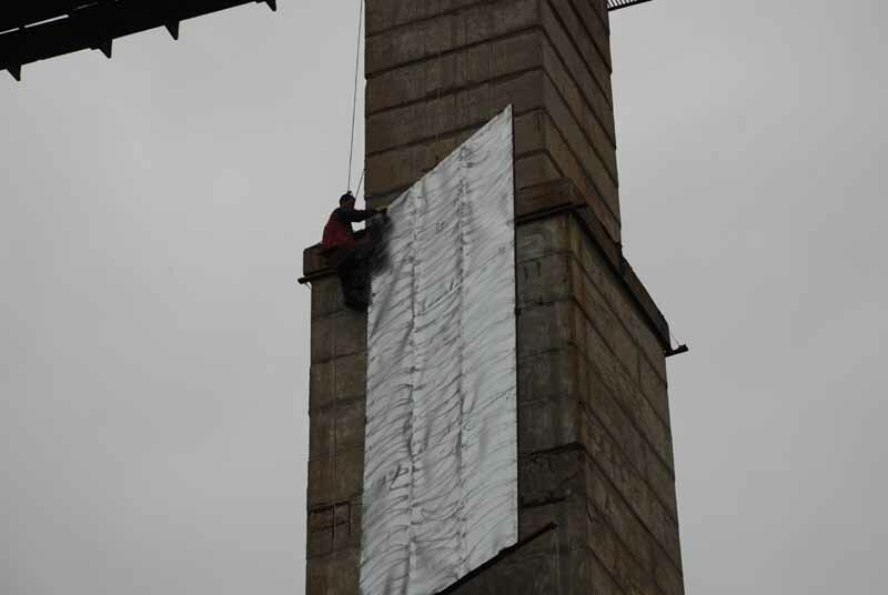 Установка наружной рекламы