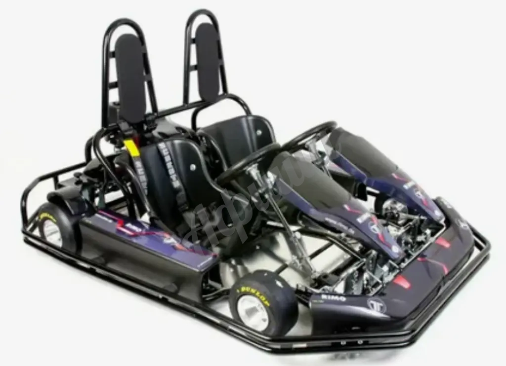 Заезд на двойном картинге в будни.