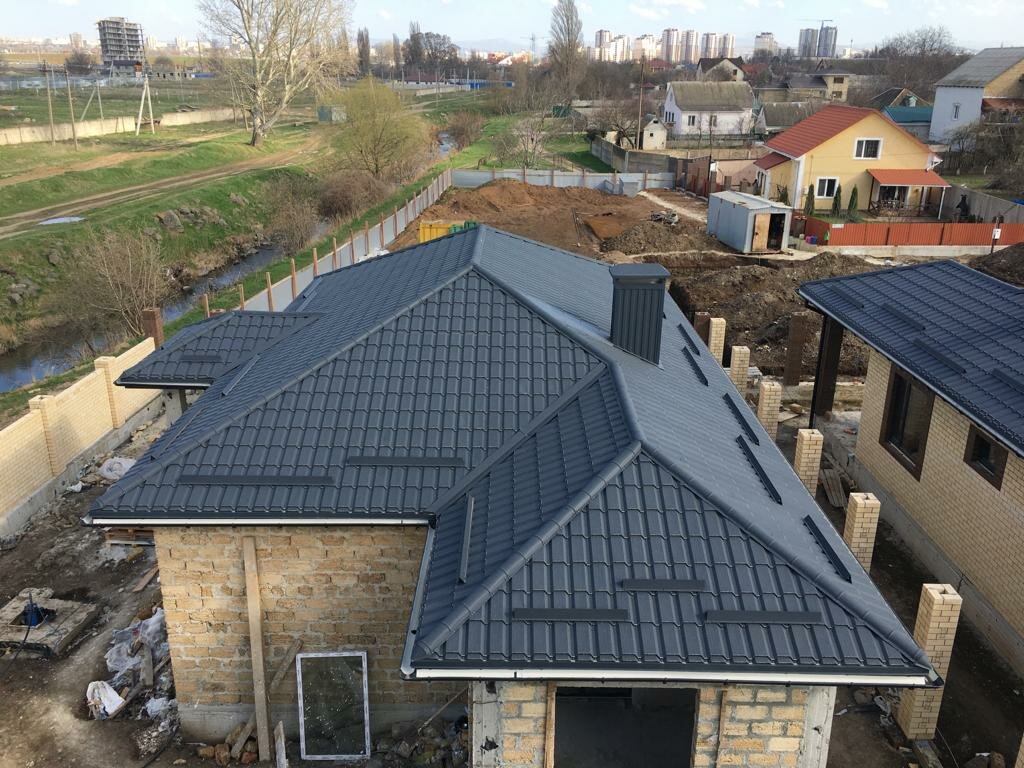 Монтаж кровли