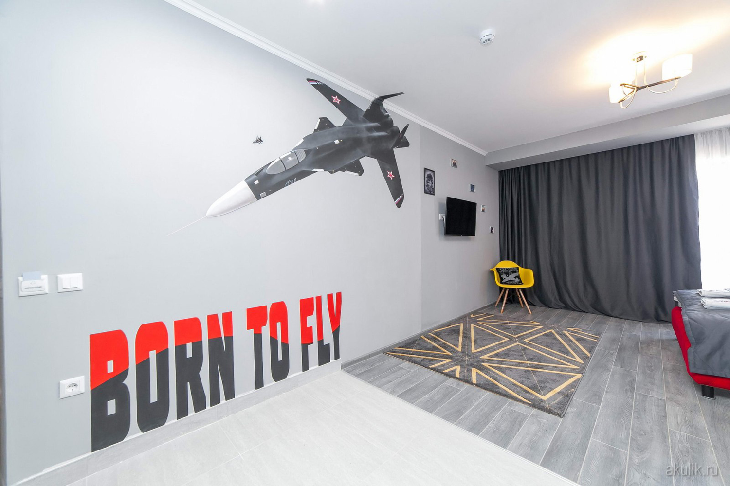 Роспись стен акрилом