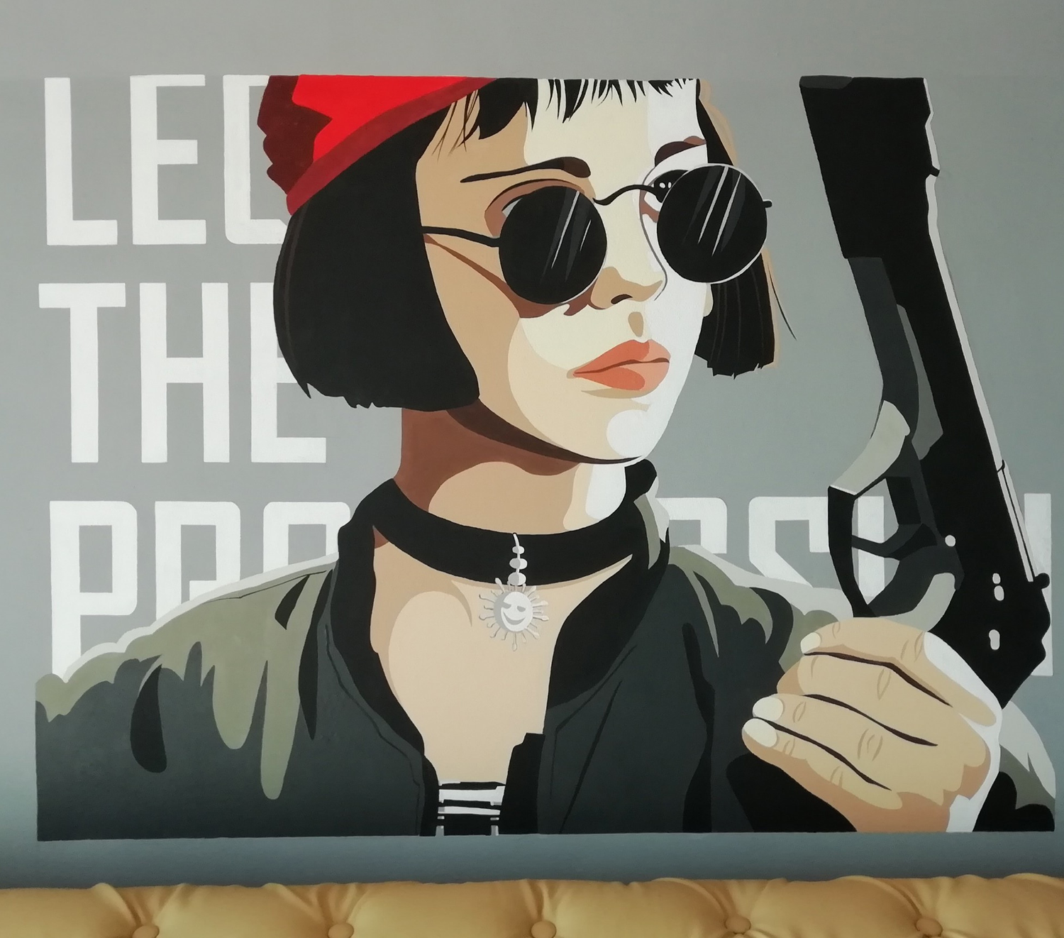 Роспись стен акрилом