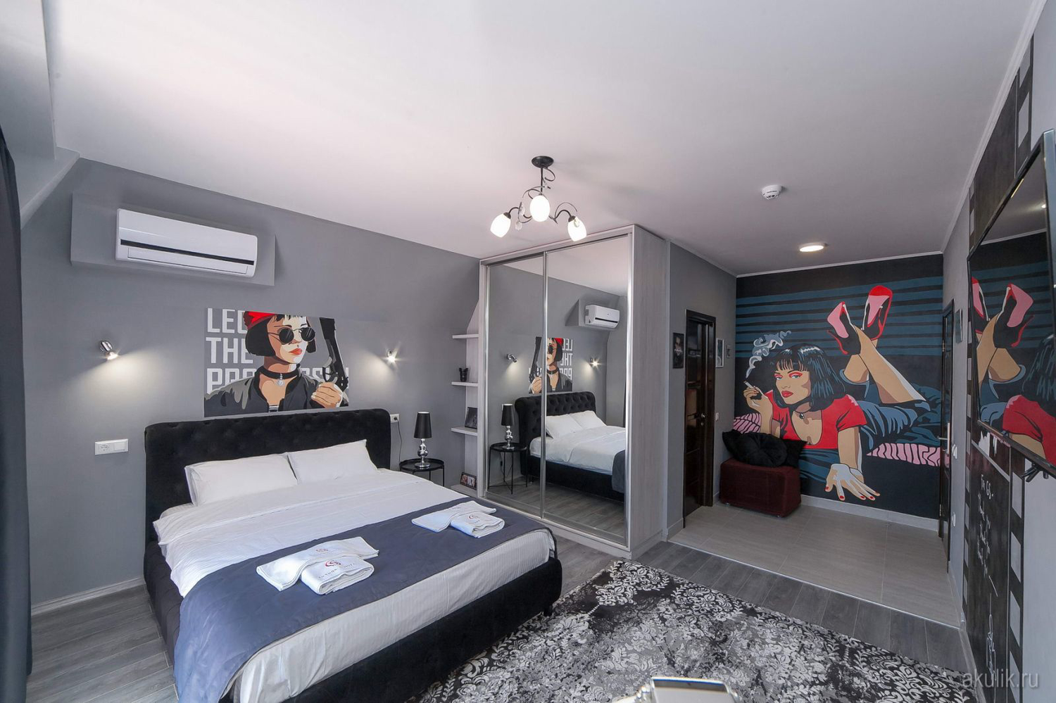 Роспись стен акрилом