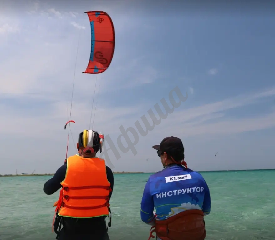 Занятие по кайтсерфингу: индивидуально, абонемент на месяц, 12 занятий