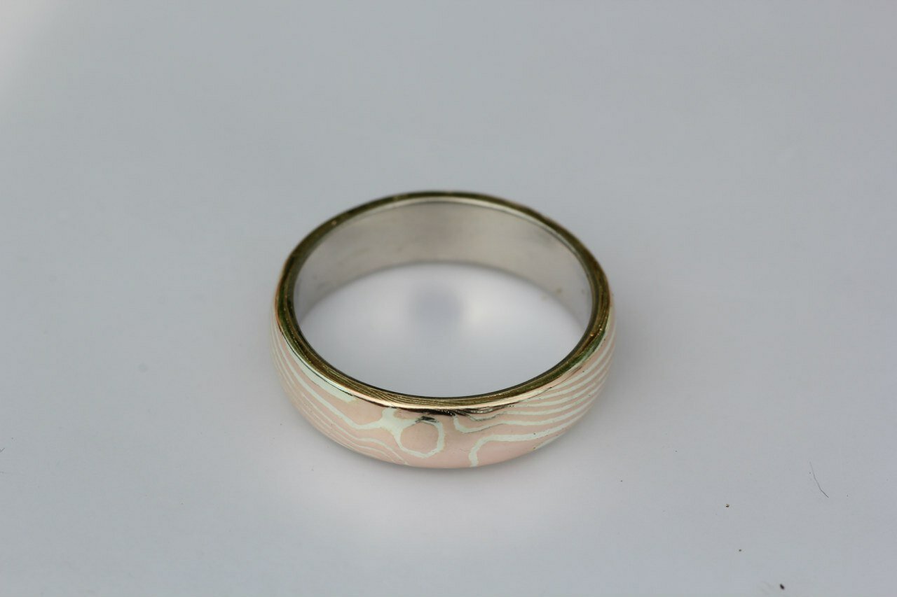 Изготовление изделий мокуме-ганэ