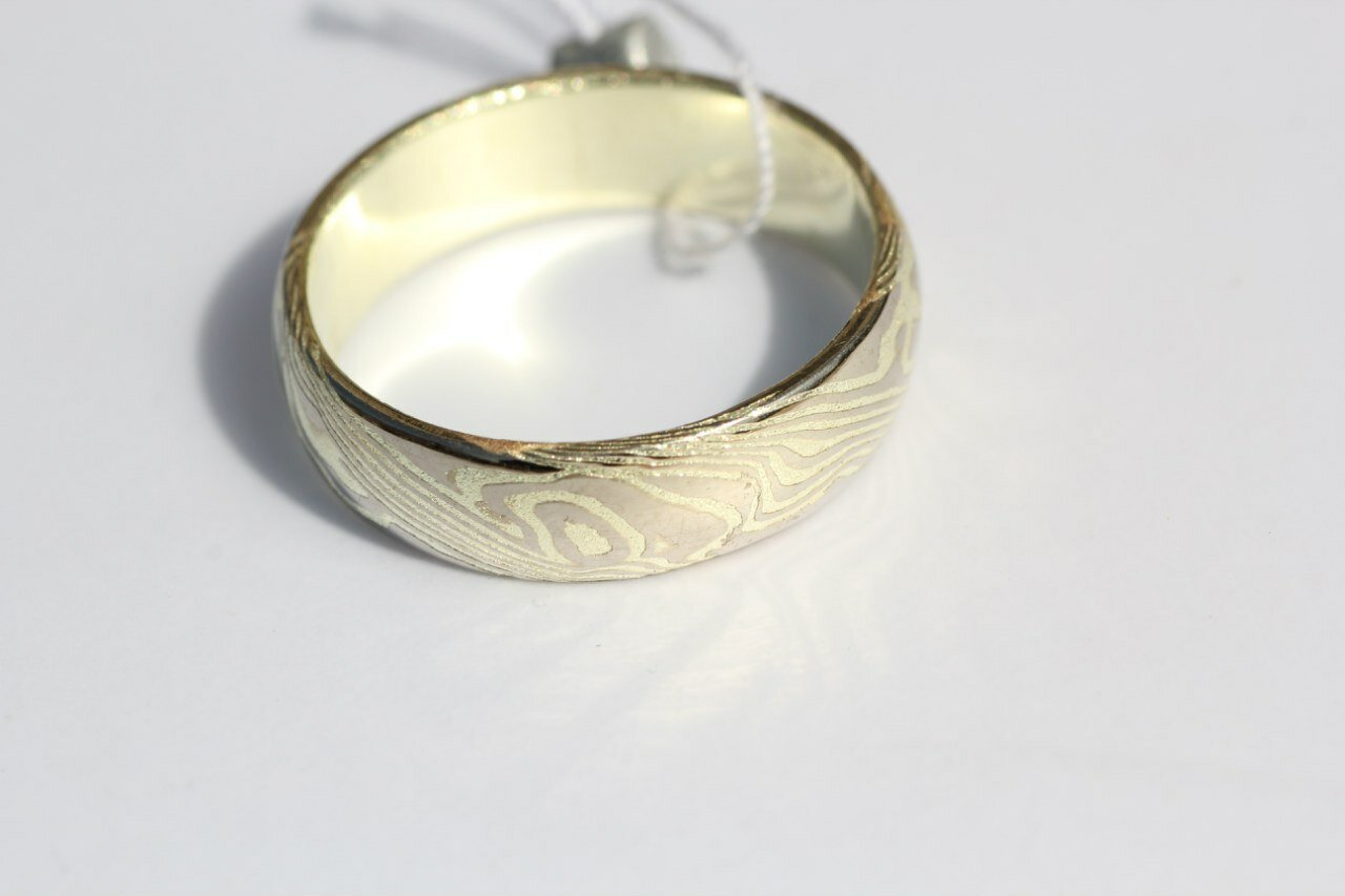 Изготовление изделий мокуме-ганэ