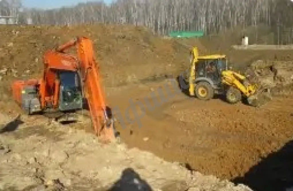 Копка котлованов и траншей