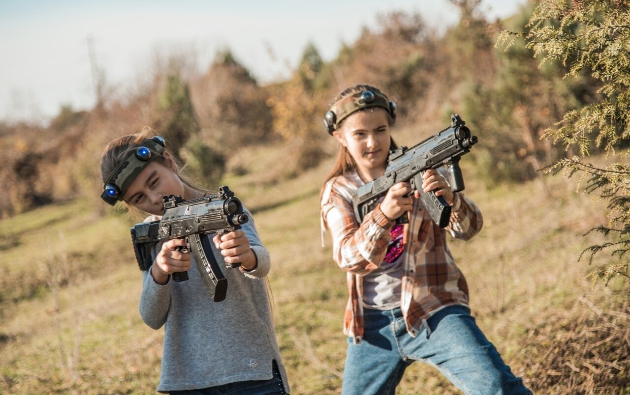 Пакет "СТАНДАРТ" — Классический лазертаг на 2 часа