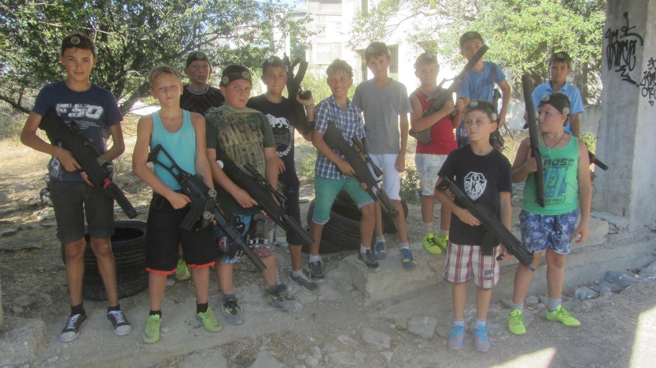 Крутейший выпускной с лазертаг-клубом Red Eagle!