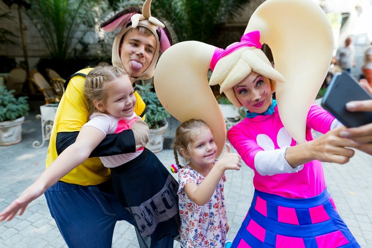 Профессиональные аниматоры для детских праздников