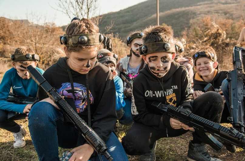 Пакет "СТАНДАРТ" — Классический лазертаг на 2 часа