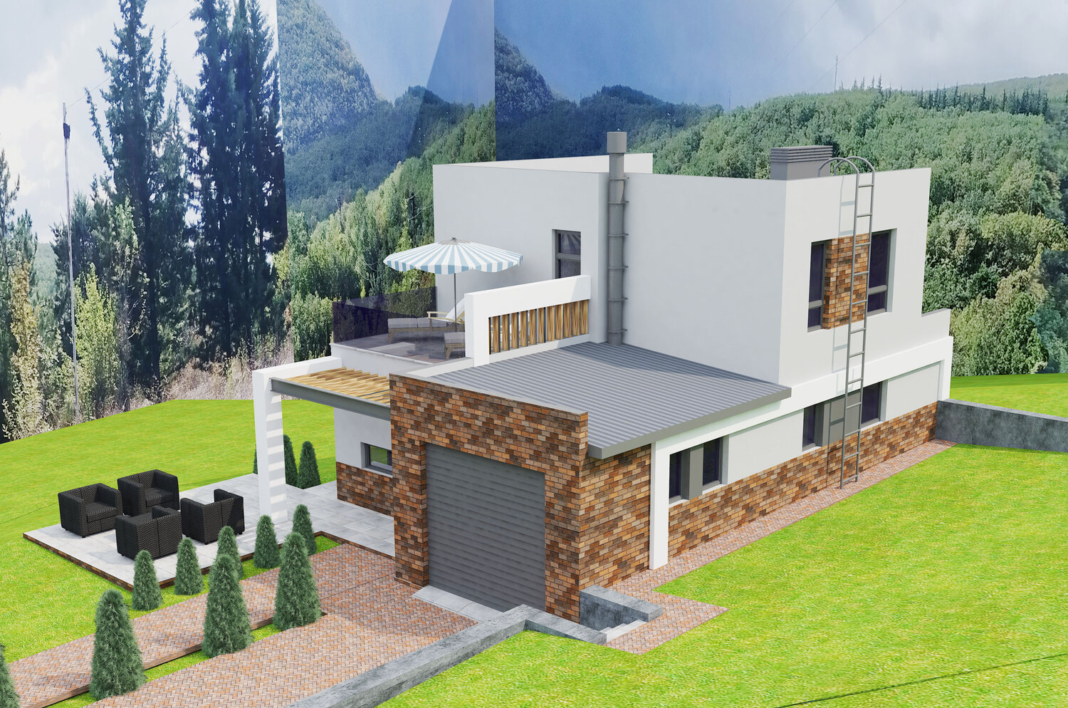 Проектирование 2-х и 3-х этажных коттеджей