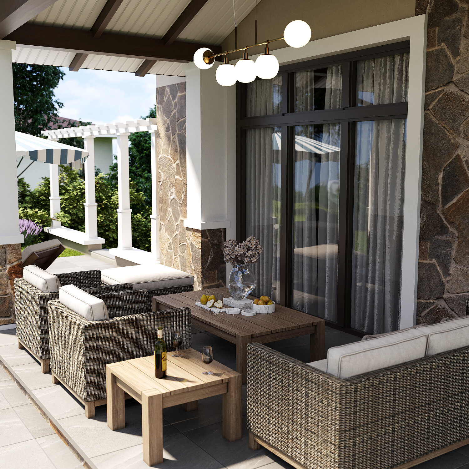 Проект жилого дома в классическом стиле