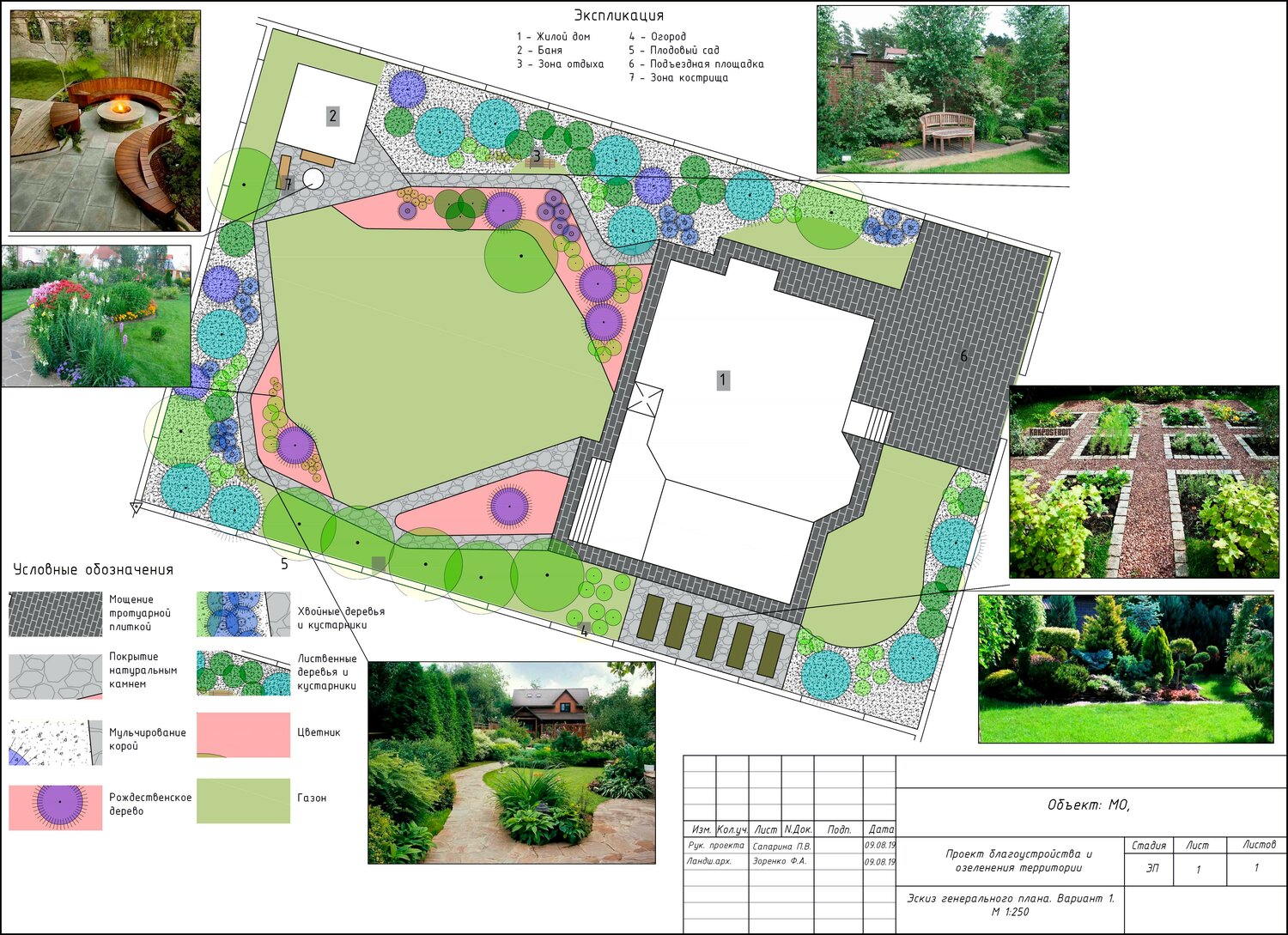 Проект ландшафтного дизайна