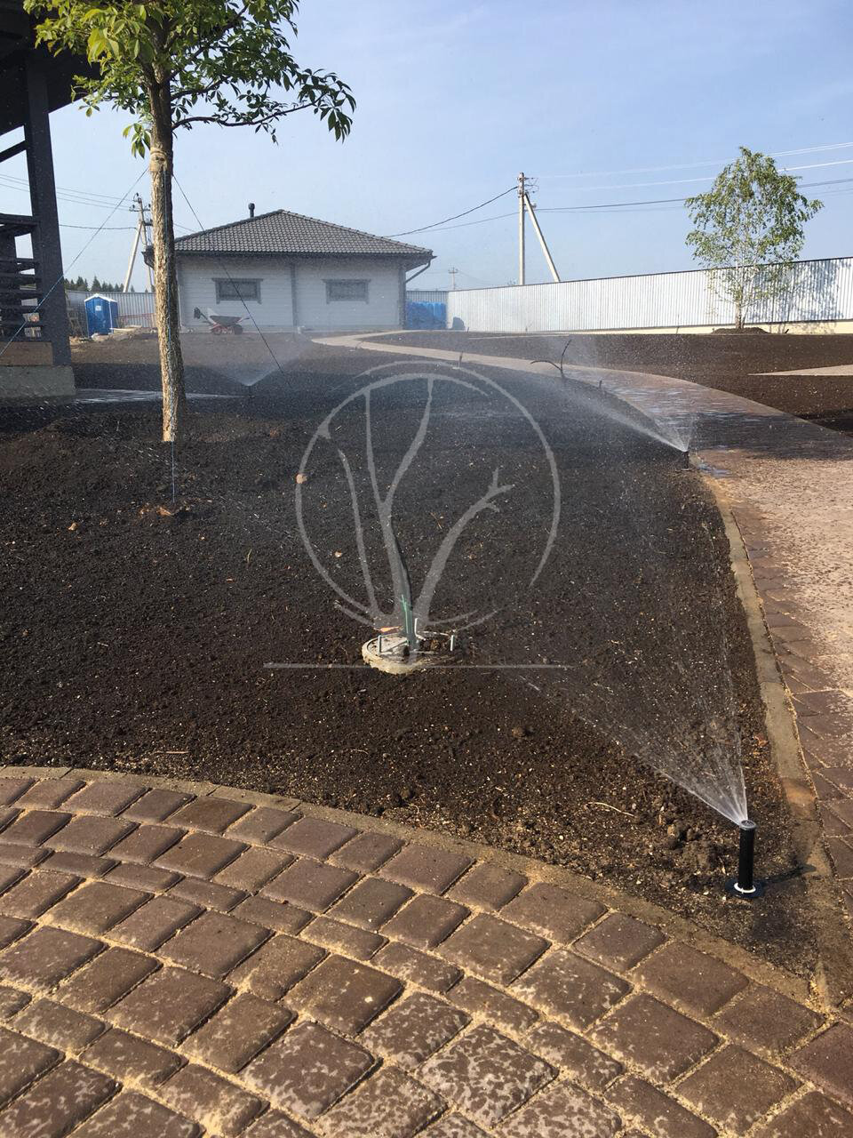 Установка системы автоматического полива