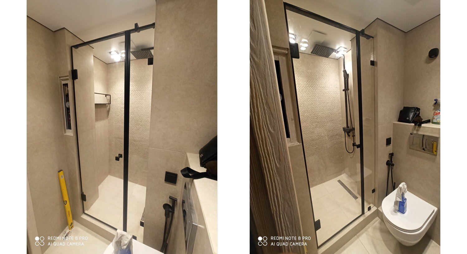 Душевые из стекла на заказ