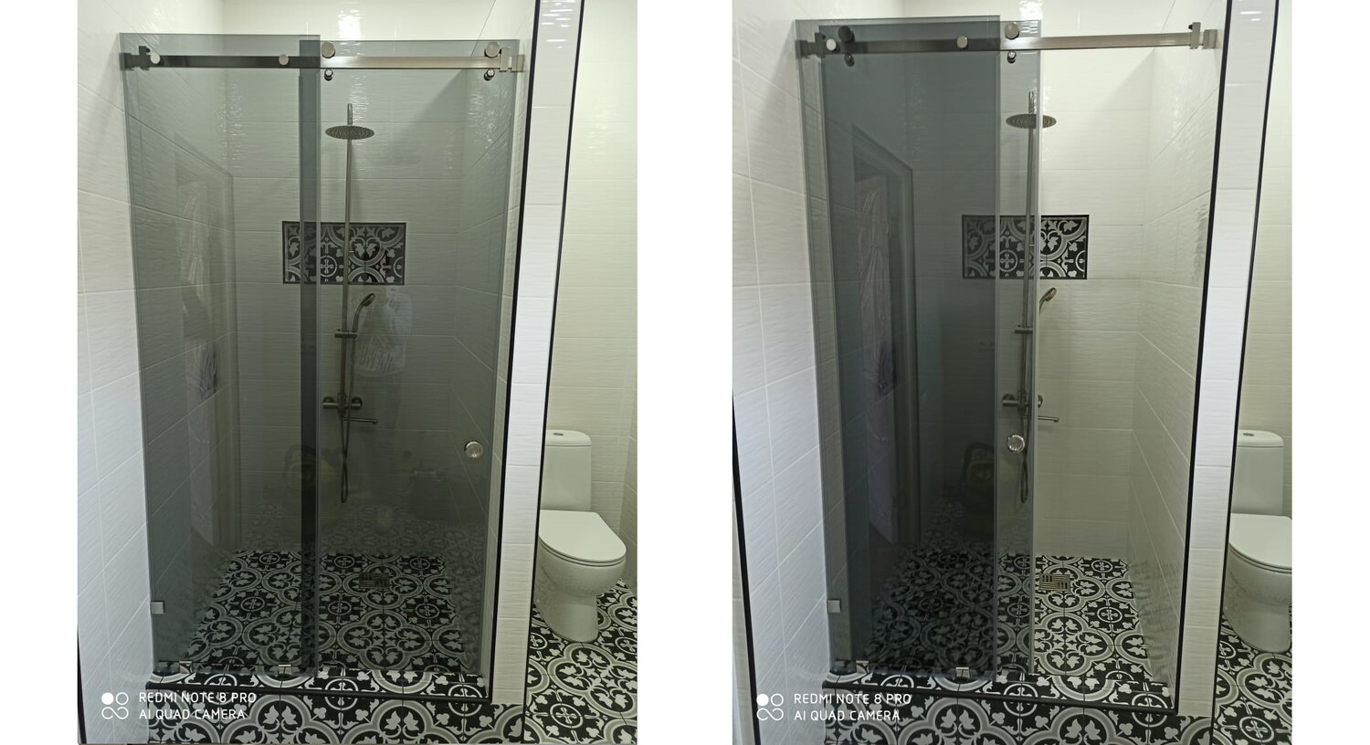 Душевые из стекла на заказ