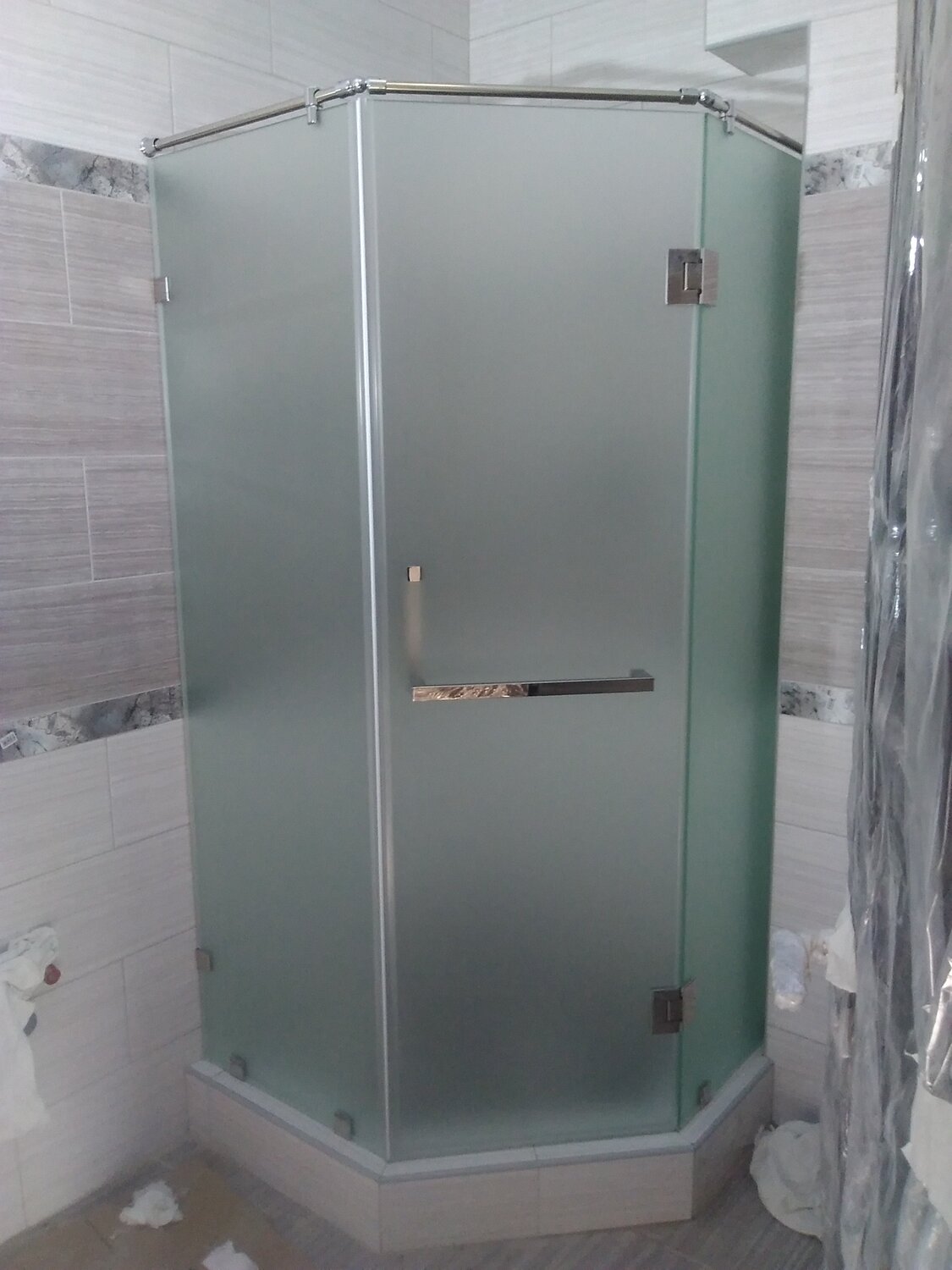 Монтаж душевой кабины