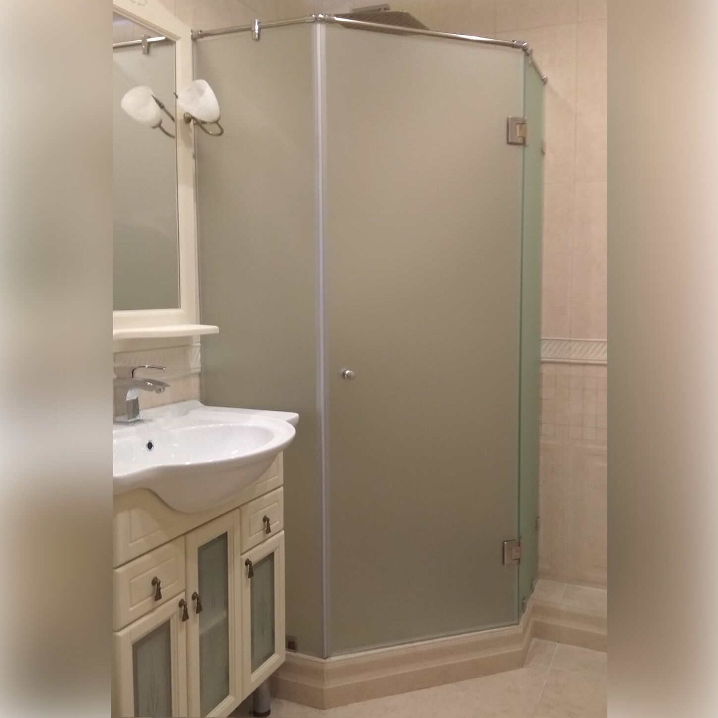 Монтаж душевой кабины