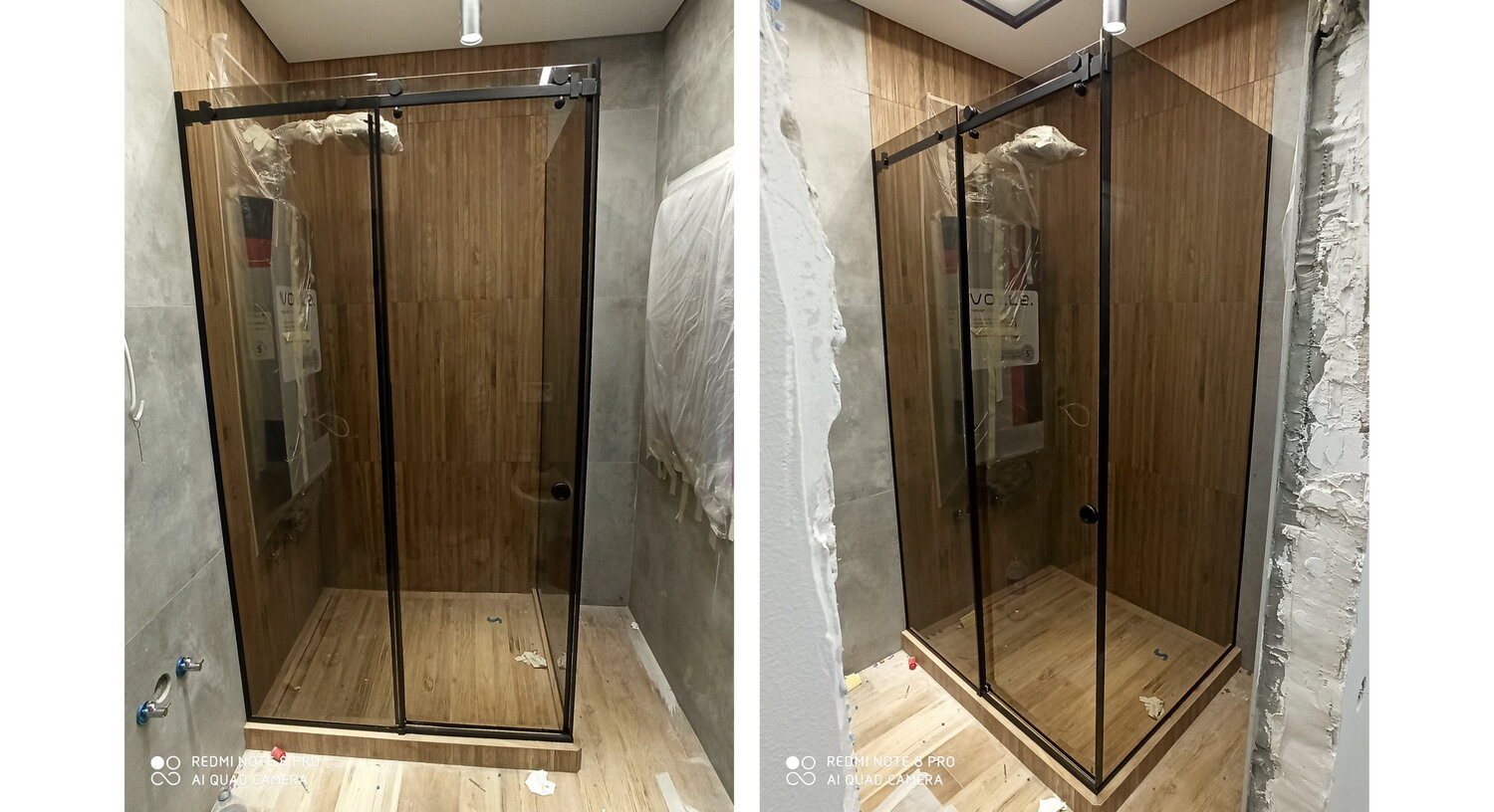 Душевые из стекла на заказ