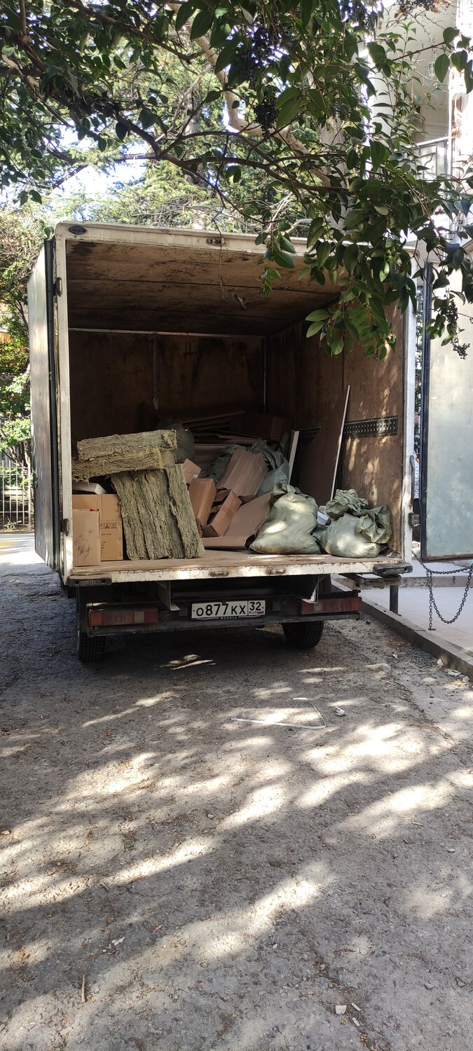 Вывоз мусора газелью