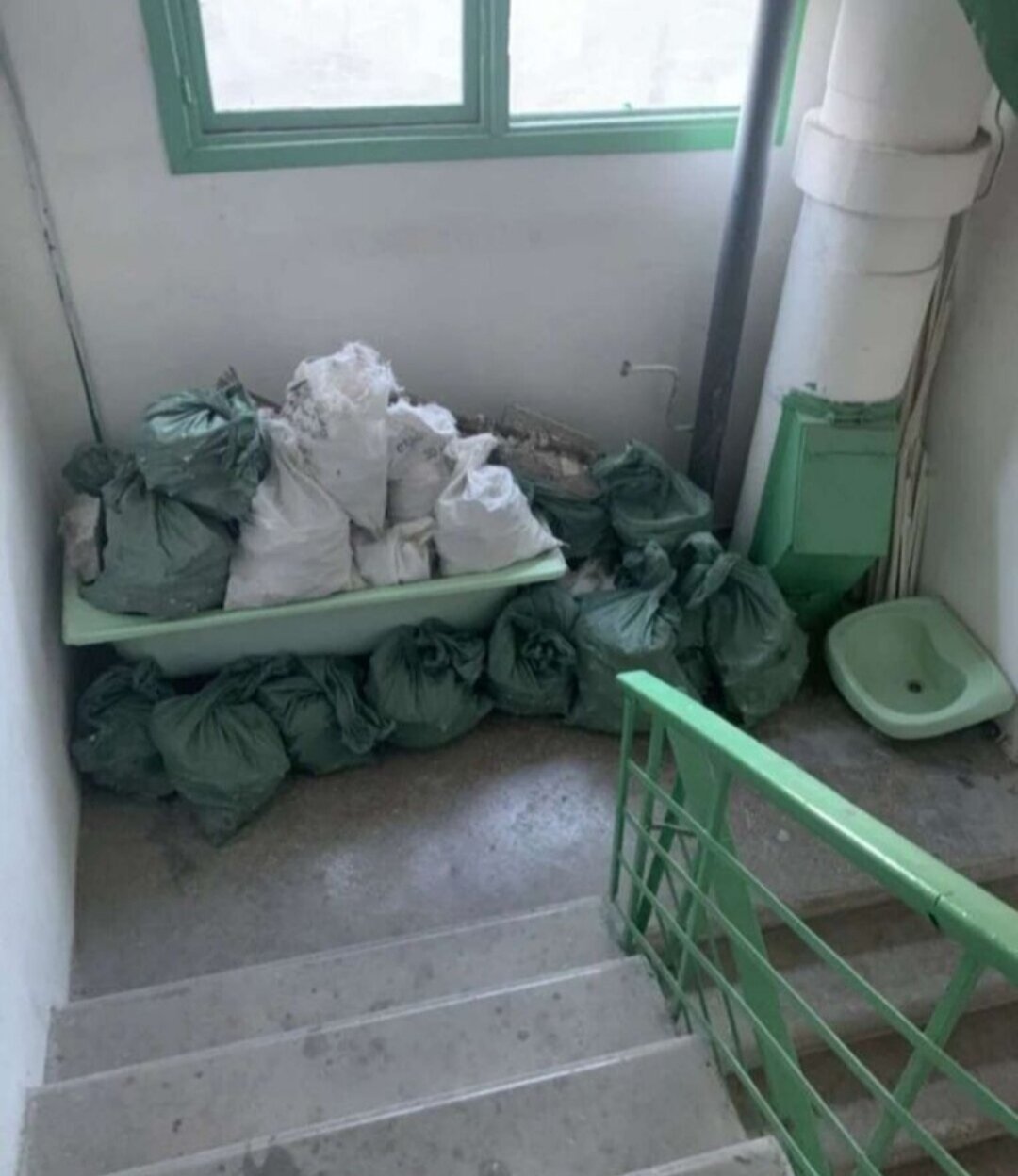 Вывоз строительного мусора в мешках