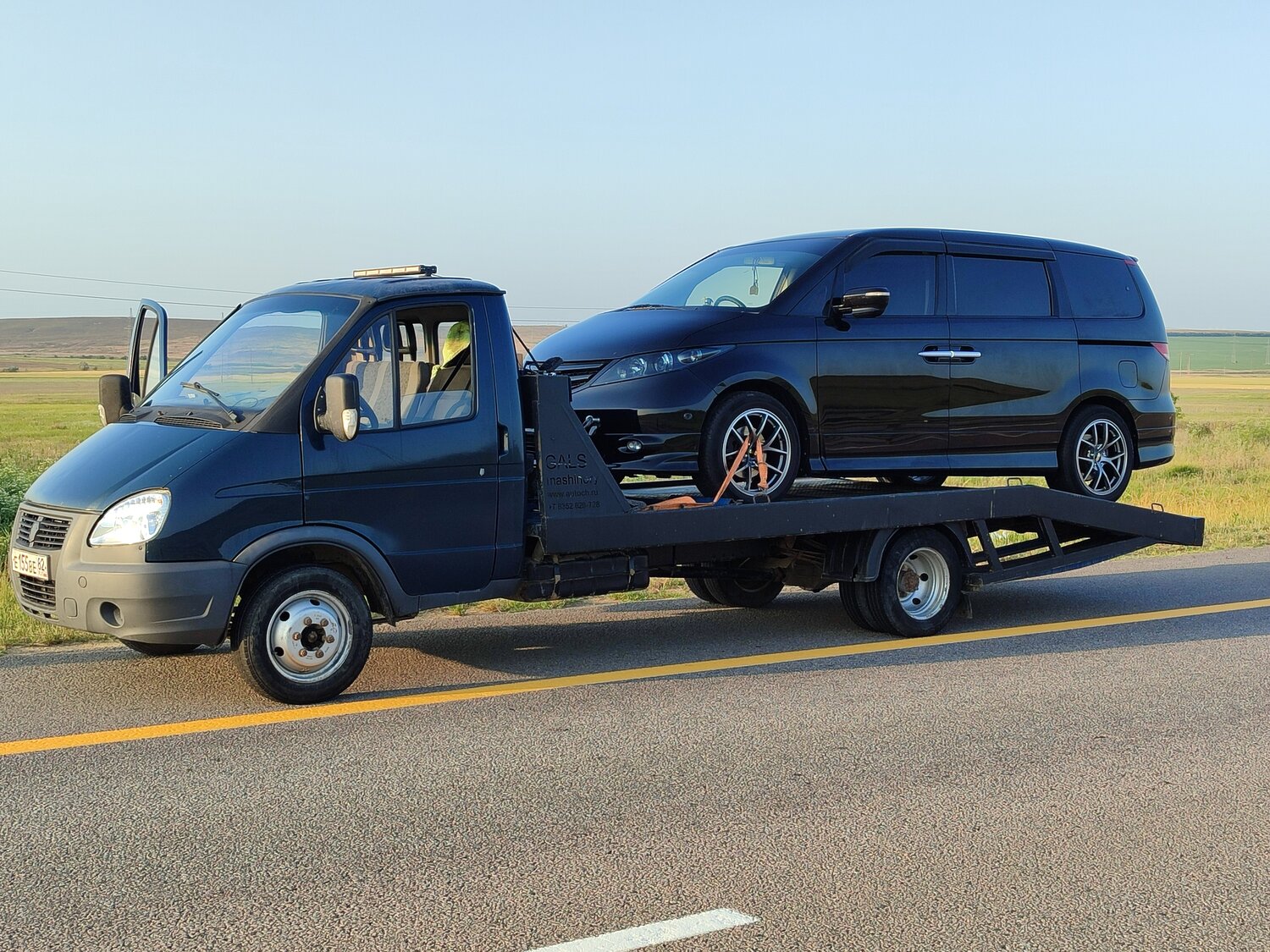 Эвакуатор для микроавтобусов